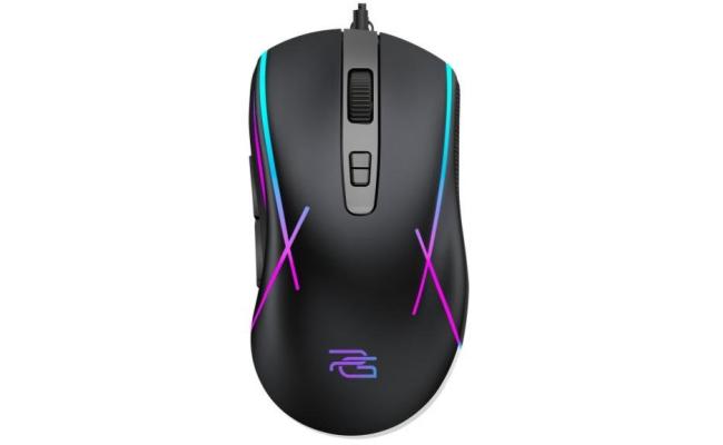 Proove Defiant Wired Optical Gaming Mouse 7200DPI - Black